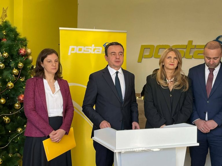 Kurti: Posta e Kosovës me 1 milion euro fitim, s’ka më operime ilegale