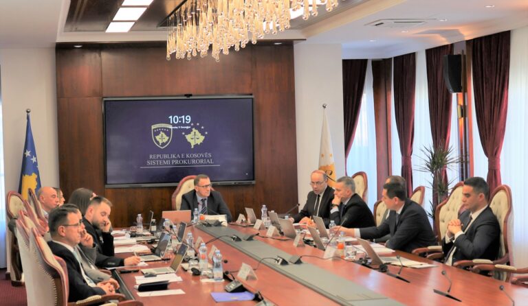 Mbahet takimi i 280-të i Këshillit Prokurorial të Kosovës, miratohen një sërë pikash të rendit të ditës