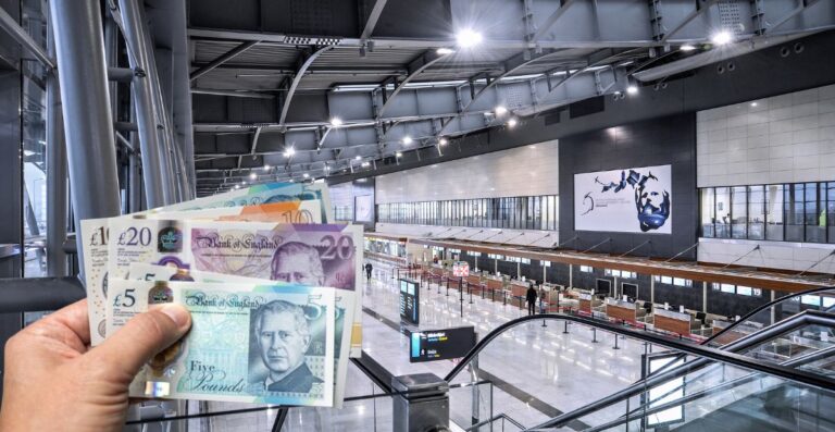 I kapen 9 mijë funta një udhëtari në Aeroportin e Prishtinës, disa i kishte fshehur në çorape