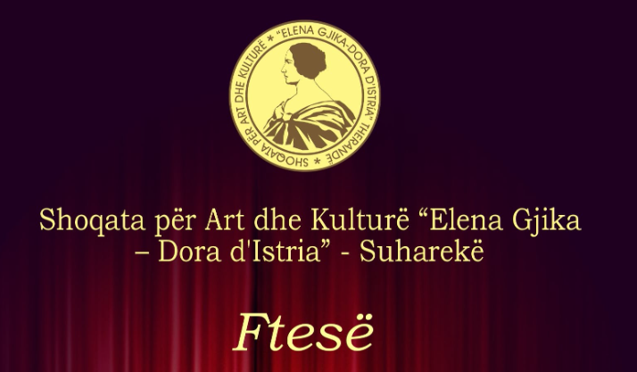 50-vjetori i themelimit të Shoqatës, “Elena Gjika-Dora d’Istria” organizon ngjarje kulturore në Suharekë më 20 dhjetor