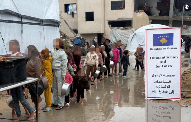 Mbërrin në Gazë ndihma humanitare e Kosovës për popullin palestinez