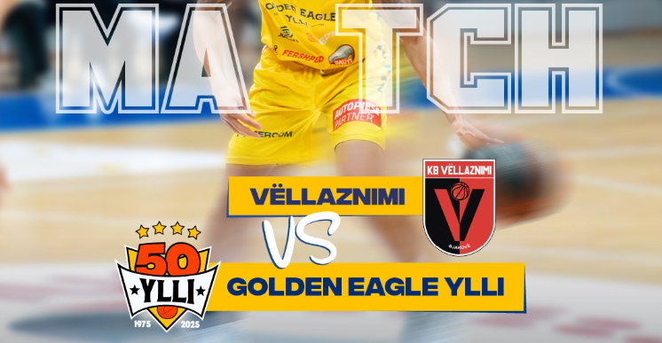 KB Golden Eagle Ylli udhëton në Gjakovë të mërkurën, luan ndaj KB Vëllaznimit