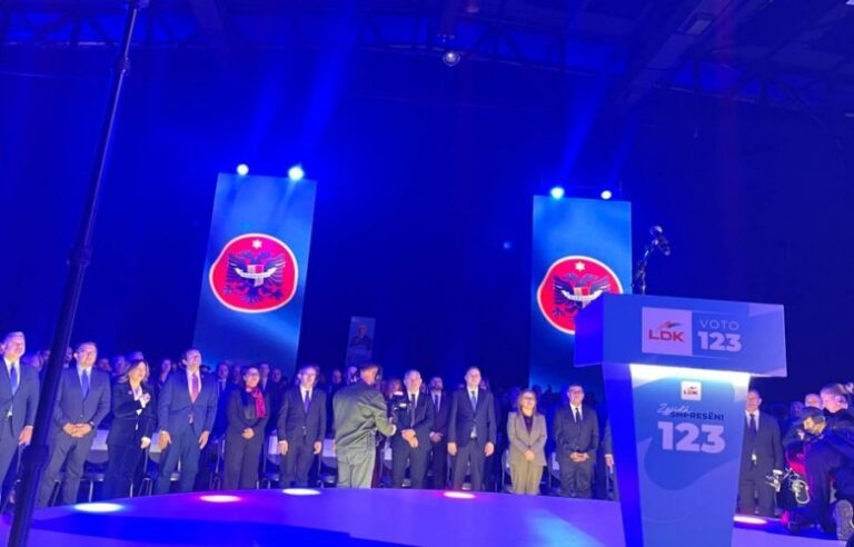 LDK nis fushatën me premtime për paga, pensione dhe mbështetje për familjen