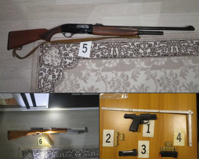 E kanosi fqinjin pas një mosmarrëveshje, të dyshuarit në Prizren i konfiskohen tre armë