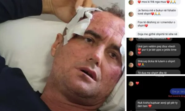 “Je femra më e bukur në fshatin tonë, shpirt”, motra e policit të akuzuar për dhunë nxjerr mesazhet e 46-vjeçarit