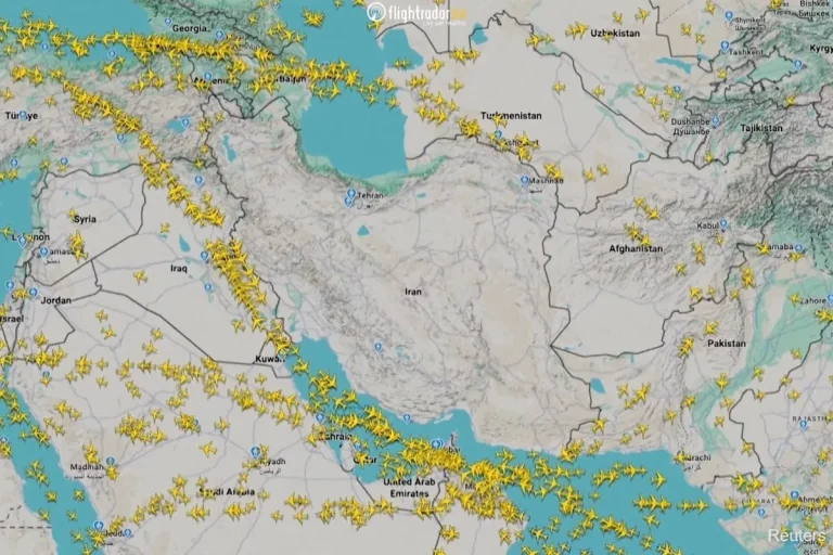 Linjat ajrore evropiane shmangin Iranin