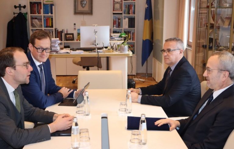 Kryetari i Kushtetueses takon zyrtarin e lartë gjerman