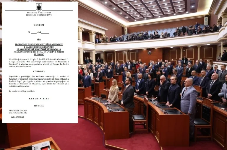Aderimi i Shqipërisë në Bordin e Paqes, Kuvendi miraton me 80 vota pro shqyrtimin me procedurë të përshpejtuar të marrëveshjes