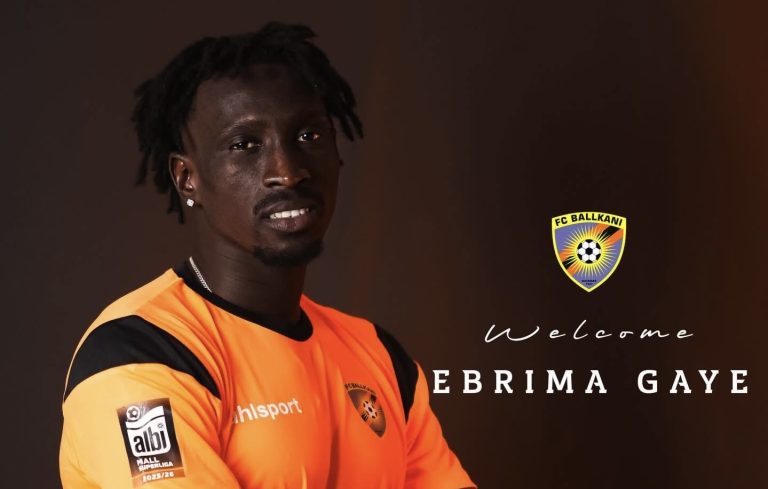 Ballkani përforcon sulmin, transferon sulmuesin afrikan Ebrima Gaye