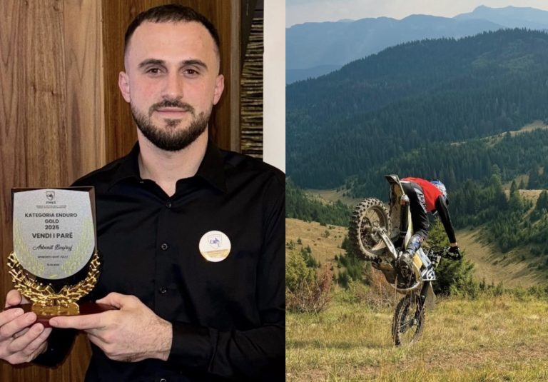 Arbenit Beqiraj i pa konkurrencë, shpallet kampion i Kosovës në garat e Motokros