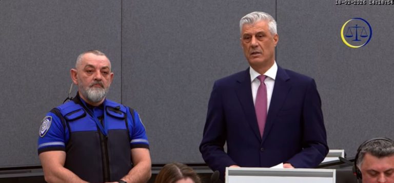 Thaçi: Jam plotësisht i pafajshëm, i vetmi kundërshtar i imi ishte Millosheviqi