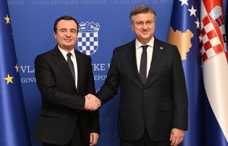 Kryeministri kroat uron Kurtin: Pres me padurim forcimin e mëtejshëm të bashkëpunimit tonë dypalësh