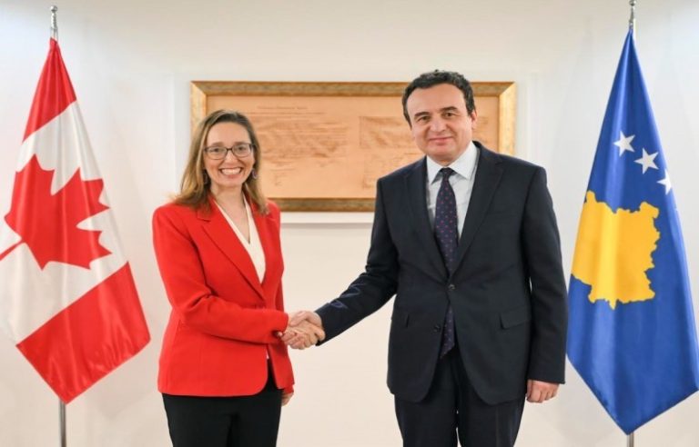 Kurti pret në takim ambasadoren Blitt: Kanadaja partner i rëndësishëm në zhvillimin e FSK-së
