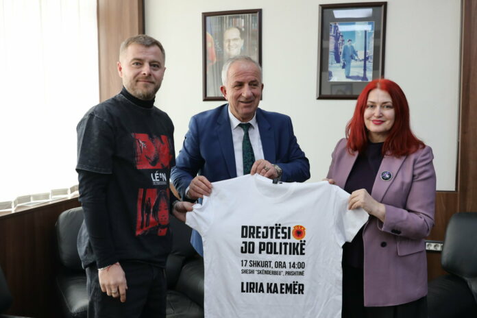 Përfaqësuesit e “Liria ka Emër” marrin mbështetje nga kryetari Bali Muharremaj në Suharekë