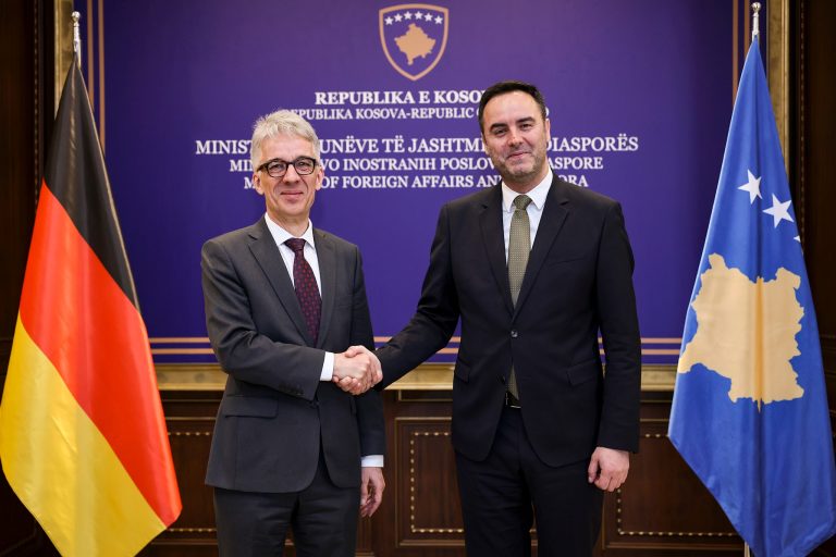 Konjufca takohet me Rudolph, biseduan për dialogun dhe rëndësinë e koordinimit për stabilitet në rajon