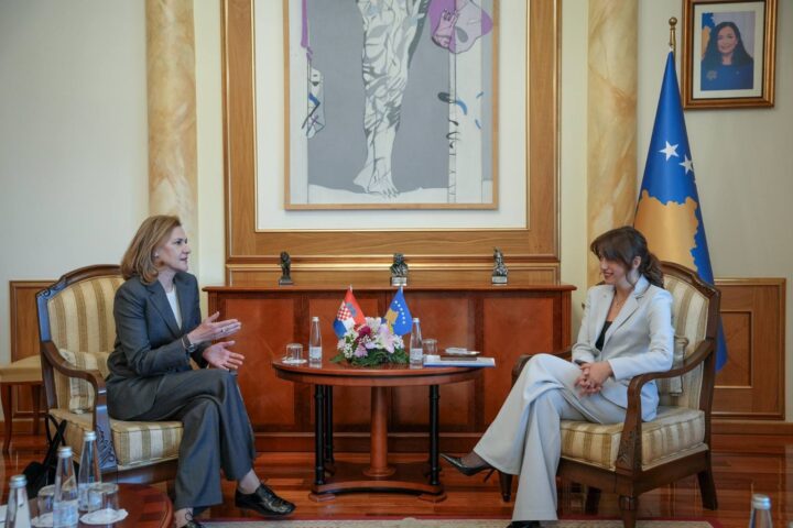 Haxhiu pret ambasadoren kroate, theksohet forcimi i bashkëpunimit Kosovë–Kroaci