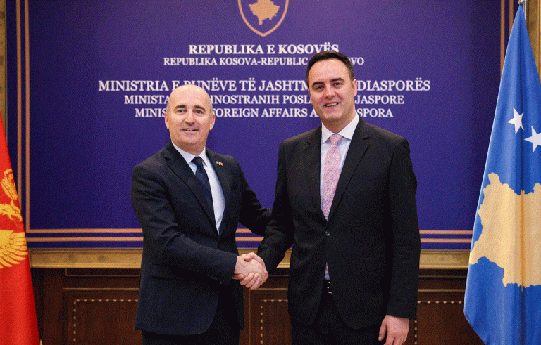 Konjufca dhe Ambasadori i Malit të Zi diskutojnë stabilitetin dhe bashkëpunimin rajonal
