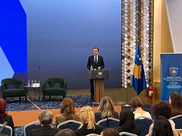 Kurti për 8 Marsin: Tolerancë zero për dhunën me bazë gjinore, drejtësia e barabartë është përgjegjësi e Republikës