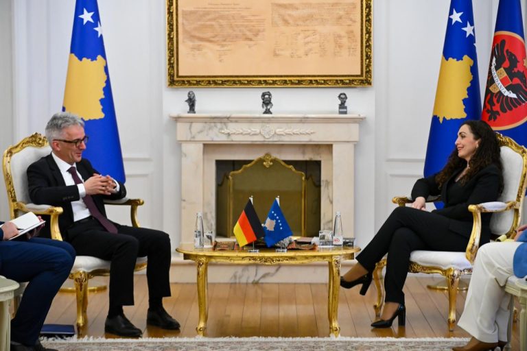 Osmani falënderon ambasadorin Rudolph për mbështetjen e vazhdueshme të Gjermanisë ndaj Kosovës