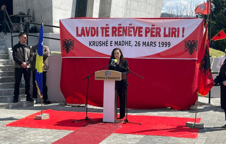 27-vjetori i masakrës së Krushës së Madhe, Osmani: Ishte krim me paramendim