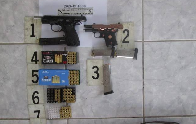 Bastisje në Skenderaj, Policia sekuestron pesë armë dhe 734 fishekë