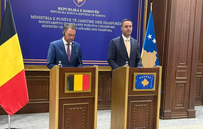 Konjufca: Belgjika partner i rëndësishëm, presim mbështetje drejt BE-së