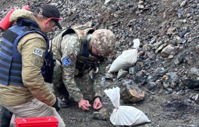 Trajnim i përbashkët i KFOR-it për asgjësimin e mjeteve shpërthyese