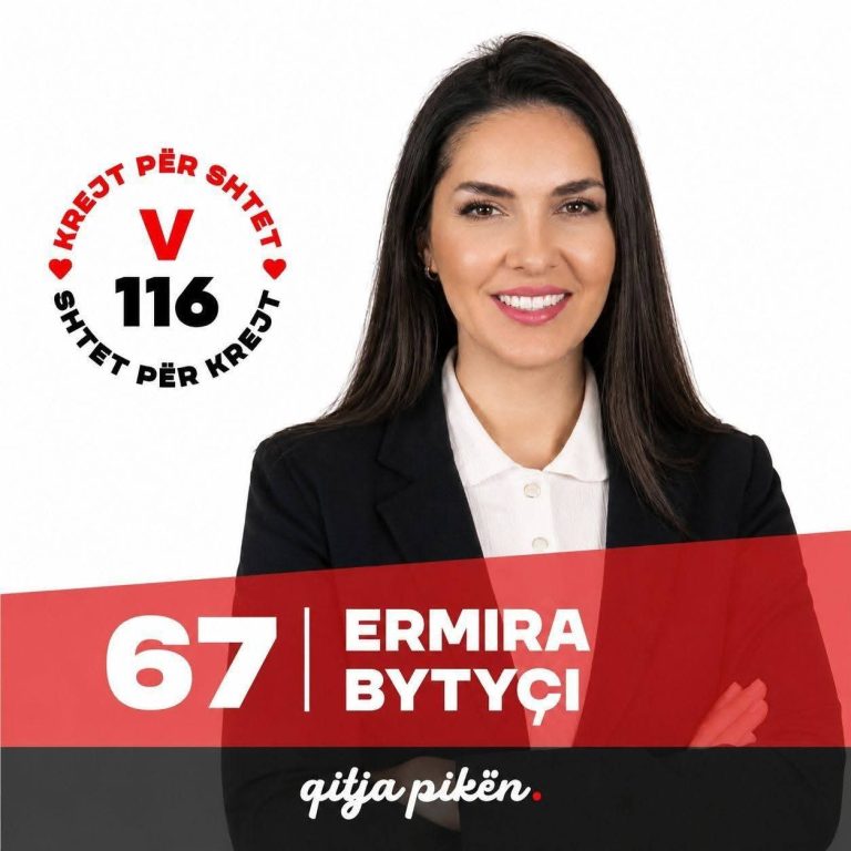Ermira Bytyçi garon për herë të parë si kandidate për deputete nga Lëvizja Vetëvendosje