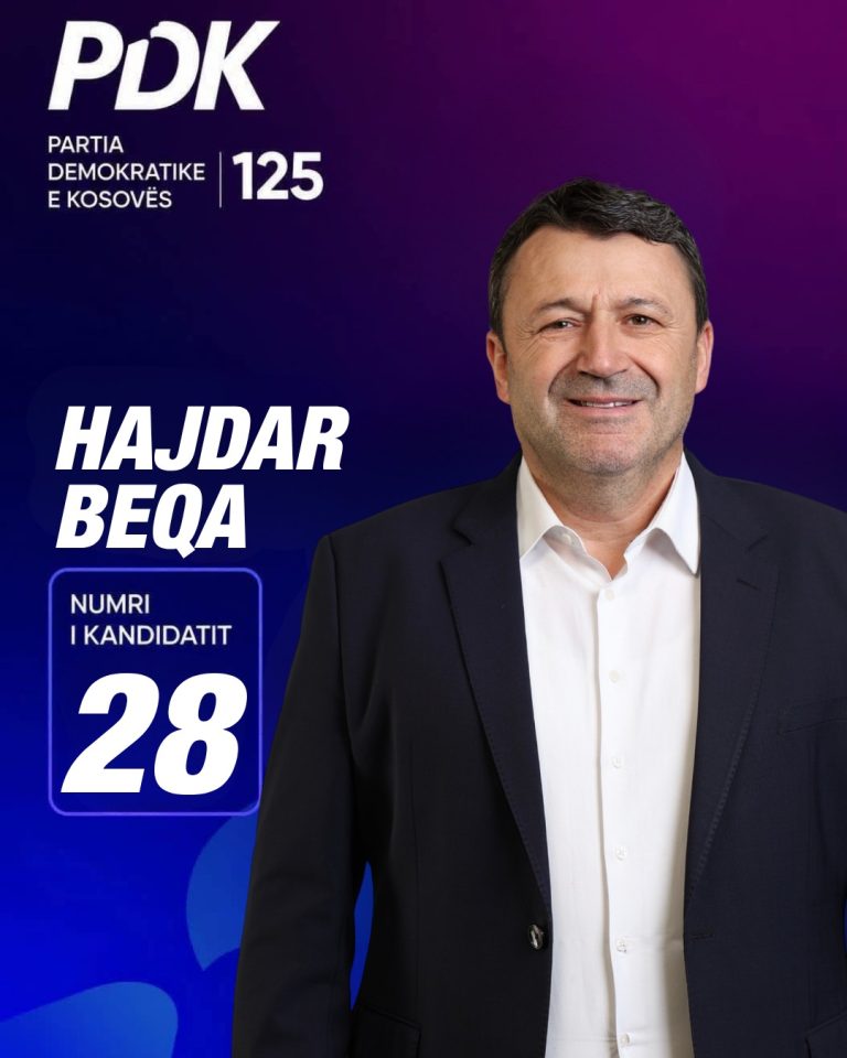 Hajdar Beqa – Zëri që i duhet Kuvendit të Kosovës