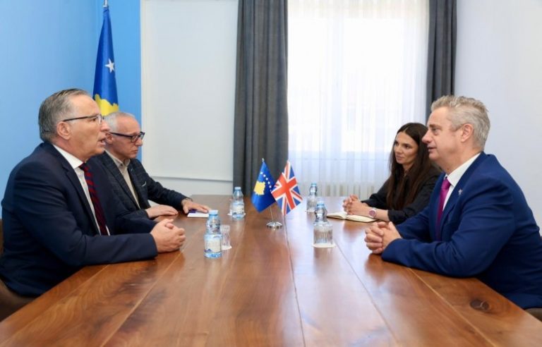 Hamza dhe ambasadori britanik diskutojnë për zgjedhjet e 7 qershorit