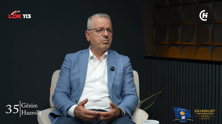 Gëzim Hazrolli tregon pse zgjodhi Lidhjen Demokratike të Kosovës për të kandiduar si deputet i Kuvendit