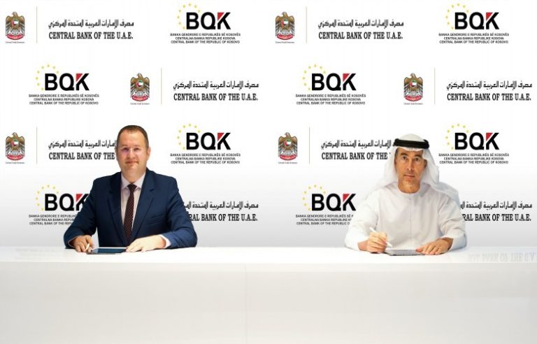BQK nënshkruan marrëveshje me Bankën Qendrore të Emirateve