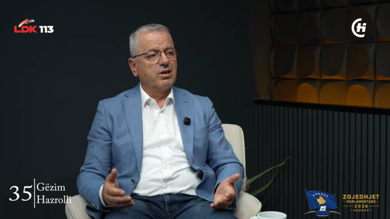 Çfarë do të bënte në drejtim të forcimit të kapaciteteve të sigurisë në Kosovë, nëse zgjidhet deputet? Flet Gëzim Hazrolli