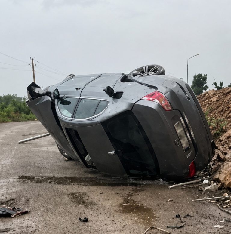 Devijon nga rruga vetura në Dollc të Klinës, një i lënduar